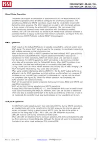 IS66WVC2M16ECLL-7010BLI Datenblatt Seite 14