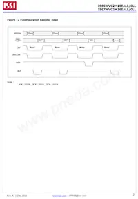 IS66WVC2M16ECLL-7010BLI Datenblatt Seite 21