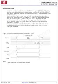 IS66WVC4M16ECLL-7010BLI Datasheet Pagina 11