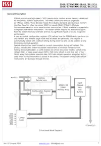 IS66WVE4M16EBLL-55BLI-TR Datasheet Page 2