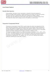 IS66WVE4M16EBLL-55BLI-TR Datasheet Page 11