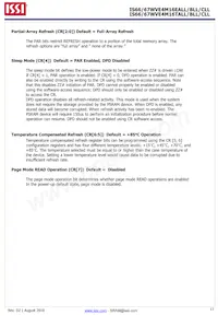 IS66WVE4M16EBLL-55BLI-TR Datasheet Pagina 17