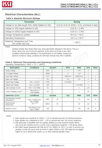 IS66WVE4M16EBLL-55BLI-TR Datasheet Pagina 18