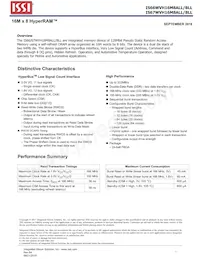 IS66WVH16M8BLL-100B1LI-TR Datasheet Copertura