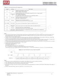 IS66WVH16M8BLL-100B1LI-TR數據表 頁面 10