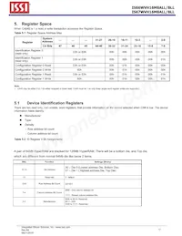 IS66WVH16M8BLL-100B1LI-TR Datasheet Pagina 17