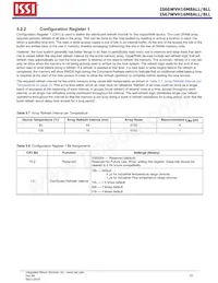 IS66WVH16M8BLL-100B1LI-TR Datasheet Pagina 23