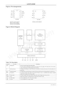 LE25FU406BMB-TLM-H Datasheet Page 3