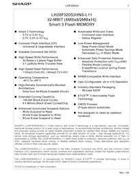 LH28F320S3HNS-L11 Datenblatt Seite 5
