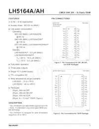 LH5164AN-10L Datasheet Copertura