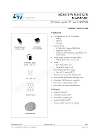 M24512-DRDW6TP Datasheet Cover