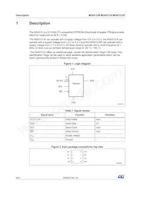 M24512-DRDW6TP Datasheet Pagina 6