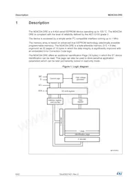 M24C04-DRDW8TP/K數據表 頁面 6