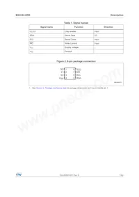 M24C04-DRDW8TP/K數據表 頁面 7