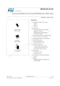 M24C08-DRMF3TG/K Datasheet Copertura