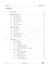 M24C08-DRMF3TG/K Datasheet Pagina 2