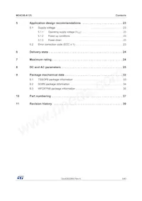 M24C08-DRMF3TG/K Datasheet Pagina 3