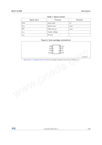 M24C16-DRDW8TP/K Datasheet Pagina 7