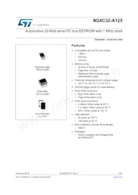 M24C32-DRMN3TP/K Datasheet Copertura