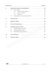 M24C32-DRMN3TP/K Datasheet Pagina 3