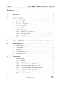 M24C32-FCU6TP/TF Datasheet Pagina 2