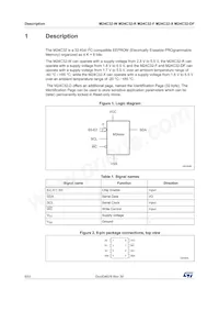 M24C32-FCU6TP/TF數據表 頁面 6