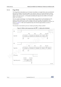 M24C32-FCU6TP/TF數據表 頁面 16