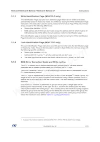 M24C32-FCU6TP/TF Datasheet Pagina 17