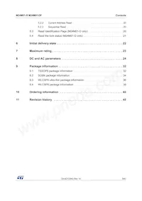 M24M01-RCS6TP/A Datasheet Page 3