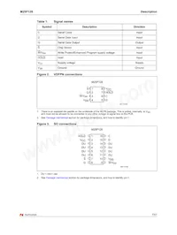 M25P128-VMF6TP TR數據表 頁面 7