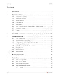 M25P64-VMF6PBA Datasheet Page 2
