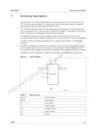 M27C4001-45XF1 Datasheet Page 5