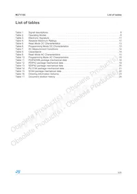 M27V160-10XB1 Datenblatt Seite 3