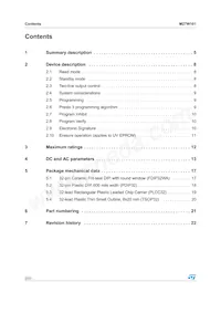 M27W101-80N6TR Datasheet Pagina 2