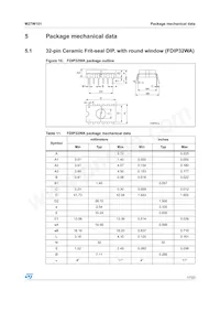 M27W101-80N6TR Datenblatt Seite 17