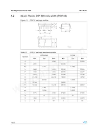 M27W101-80N6TR Datenblatt Seite 18