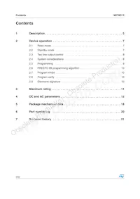 M27W512-100K6TR Datasheet Pagina 2