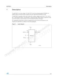 M27W512-100K6TR Datasheet Pagina 5