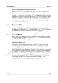 M27W512-100K6TR Datasheet Pagina 10