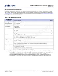 M29W160EB7AZA6F TR Datasheet Pagina 2