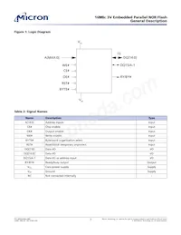 M29W160EB7AZA6F TR Datenblatt Seite 7