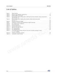 M34E04-FMC9TG Datasheet Pagina 4