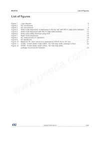 M34F04-WMN6TP Datasheet Pagina 5