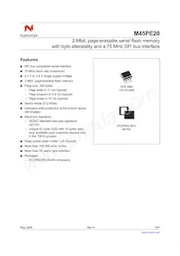 M45PE20-VMN6TP TR Datasheet Cover