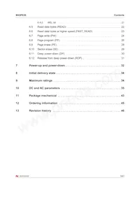 M45PE20-VMN6TP TR Datasheet Pagina 3