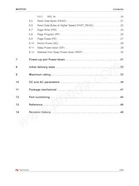 M45PE80-VMW6TG TR Datasheet Pagina 3