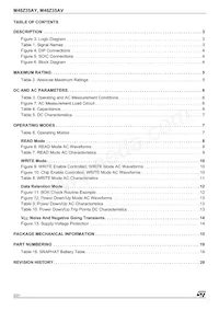 M48Z35AV-10MH6F Datasheet Pagina 2