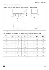 M48Z35AV-10MH6F Datasheet Pagina 15