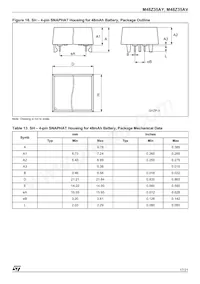 M48Z35AV-10MH6F Datasheet Pagina 17