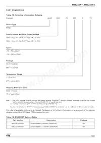 M48Z35AV-10MH6F Datasheet Pagina 19